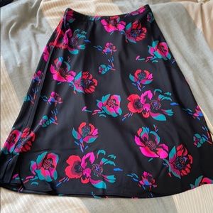 Silky Jcrew Midi Skirt
